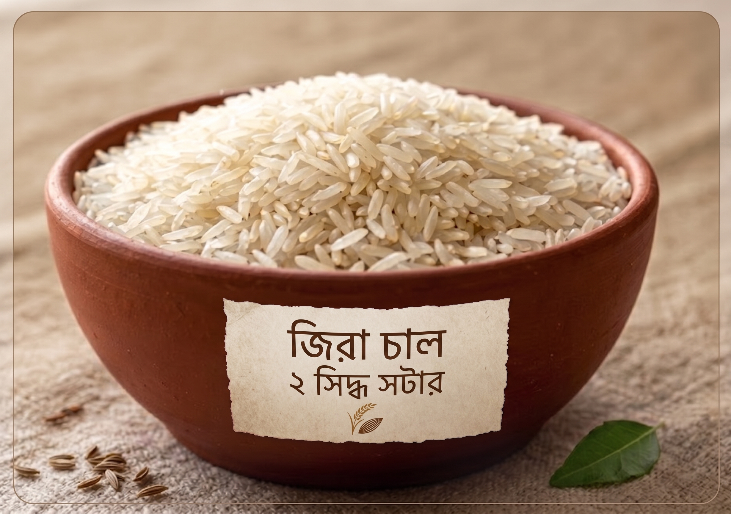 জিরা চাল ২ সিদ্ধ সটার
